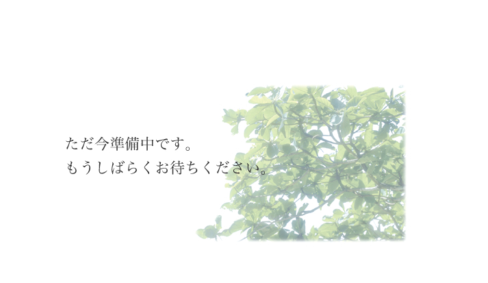 準備中